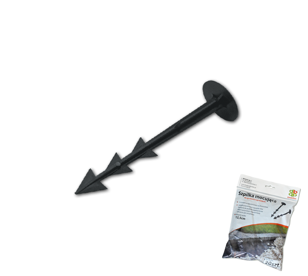 Kolík na upevnění agrovlákniny 12cm / 20ks